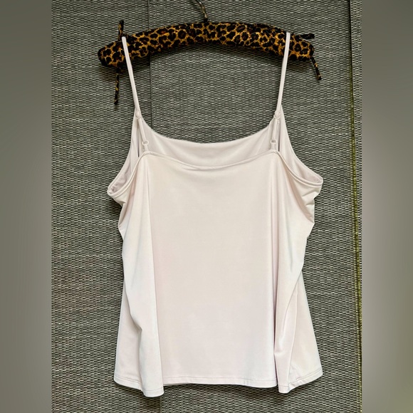 EXPRESS Stretch Beige Nude Color Women’s Tank Top XL - Picture 4 of 7